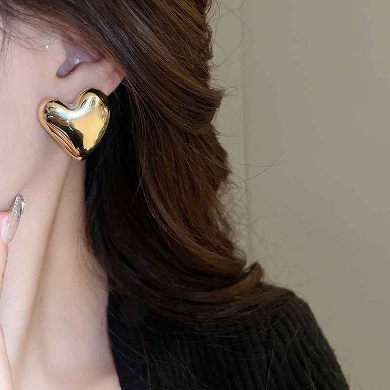 Hoop Alloy Stud / Earring