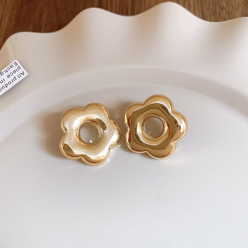 Hoop Alloy Stud / Earring