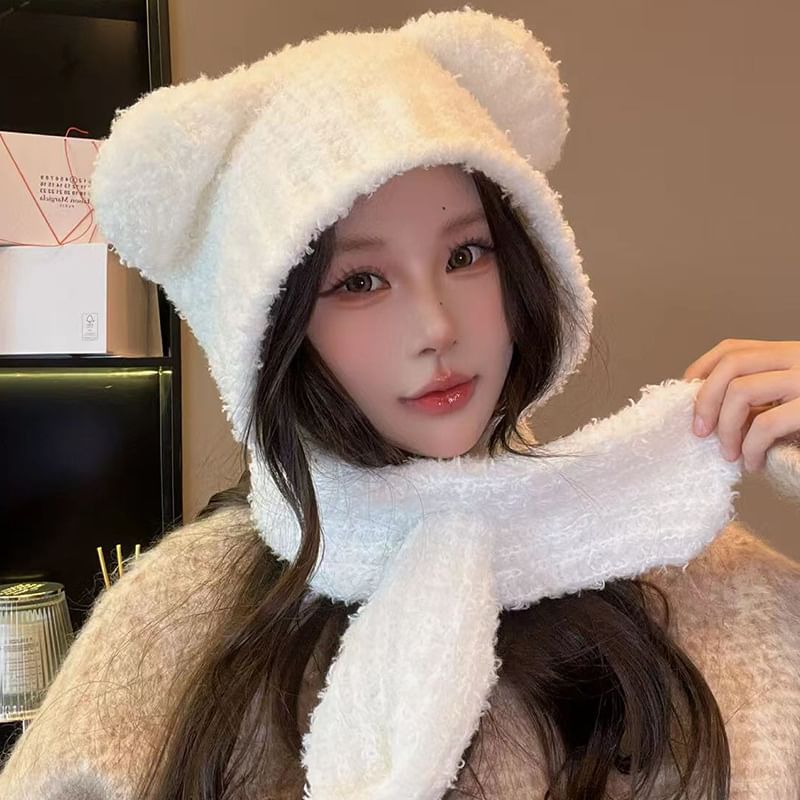 Bear Ear Balaclava Knit