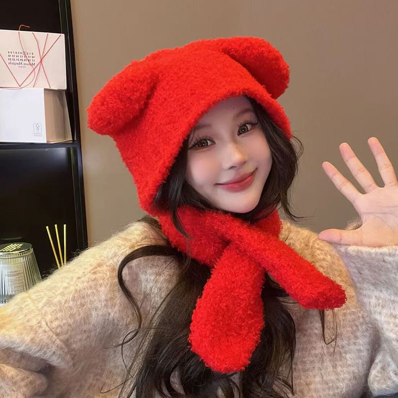 Bear Ear Balaclava Knit