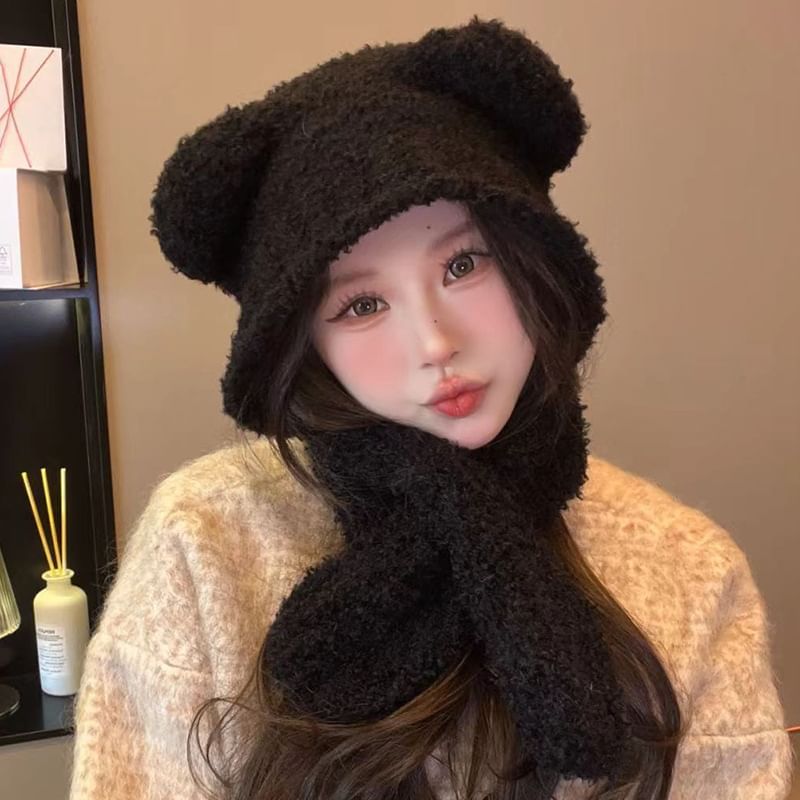 Bear Ear Balaclava Knit