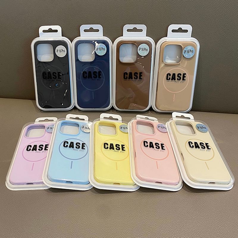 MagSafe) (Compatible with Case Phone Plain Magnetic