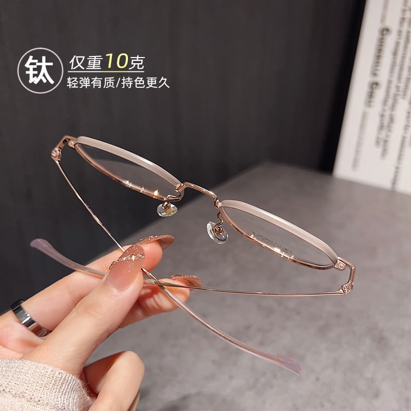 Eyeglasses Frame Hexagon