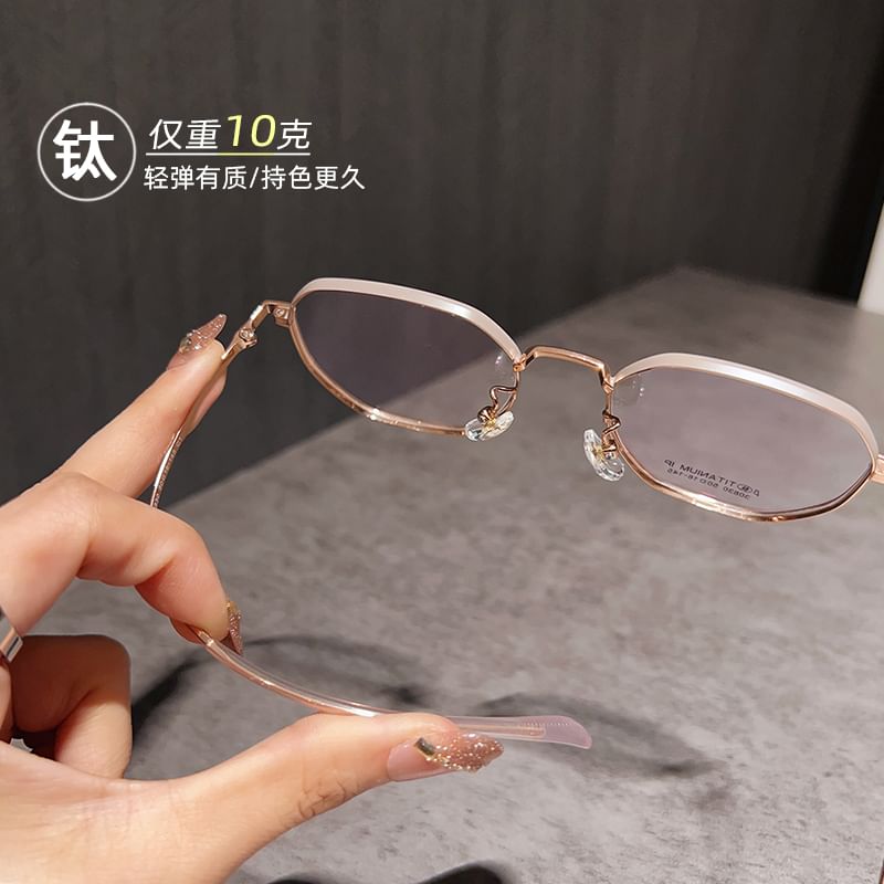 Eyeglasses Frame Hexagon