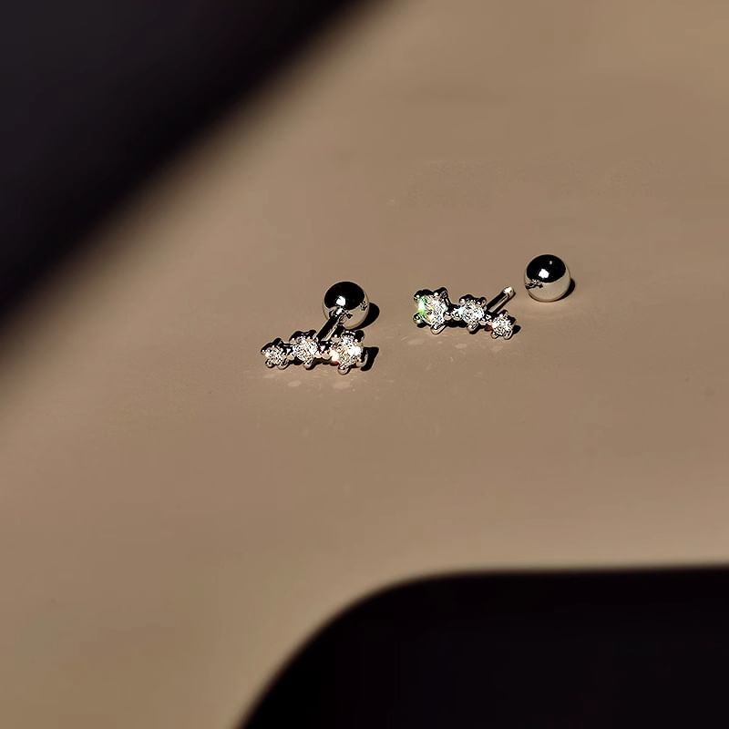 Alloy Ear Star Rhinestone Jacket