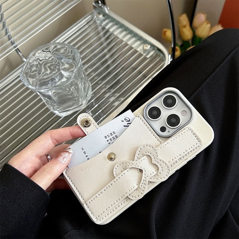 Phone Holder Card Strap Case