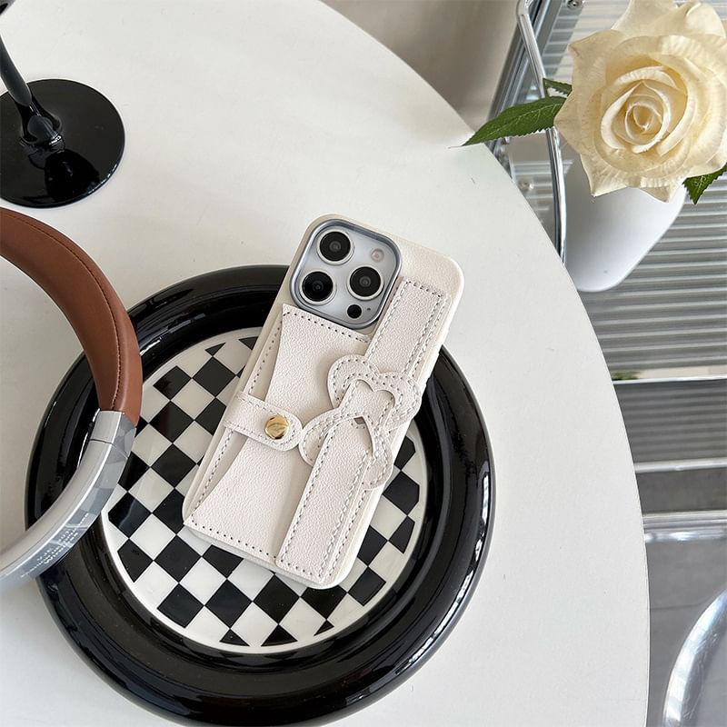 Phone Holder Card Strap Case
