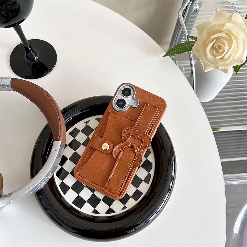 Phone Holder Card Strap Case