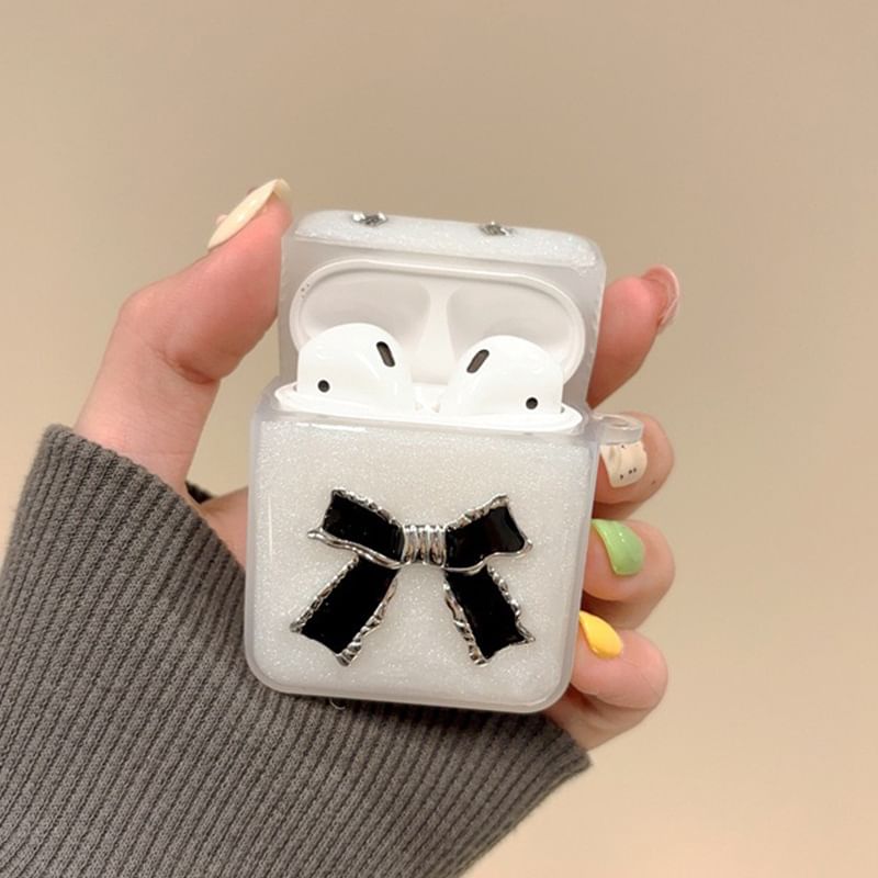 / Case AirPods Skin Earphone Bow Pro