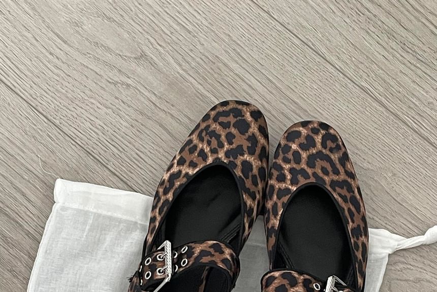 Jane Mary Buckled Shoes