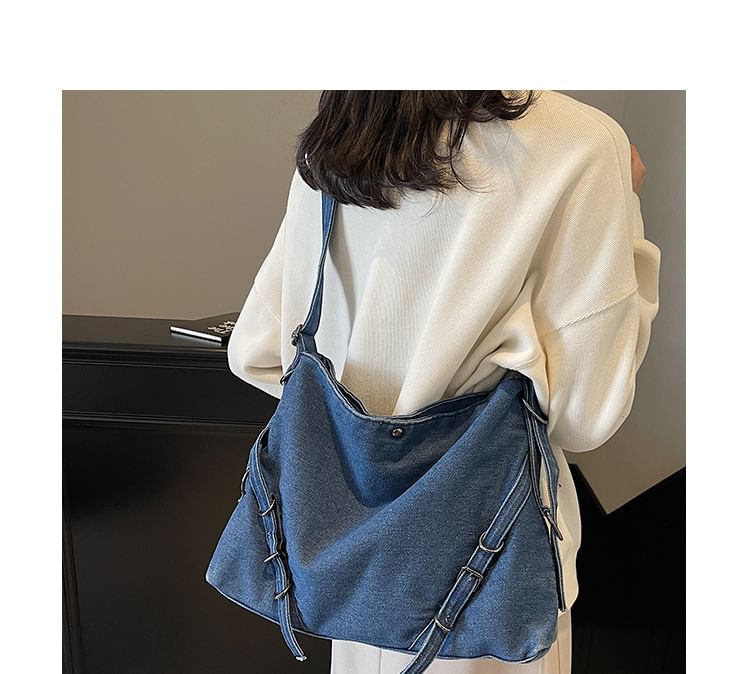 Tote Denim Plain Bag