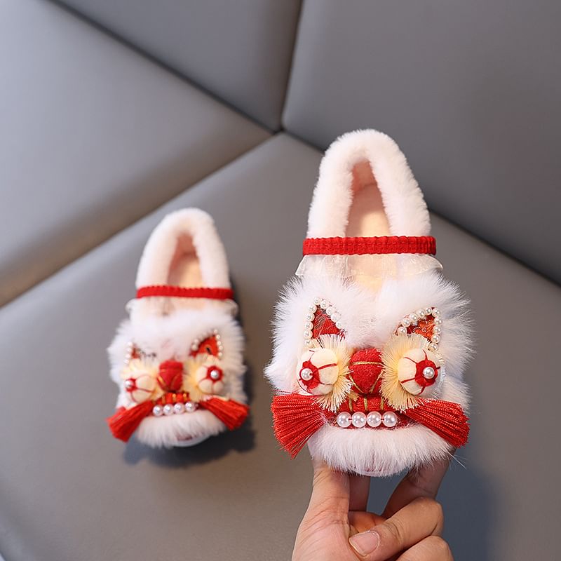 Slip Fleece Dragon Face Lined Ons