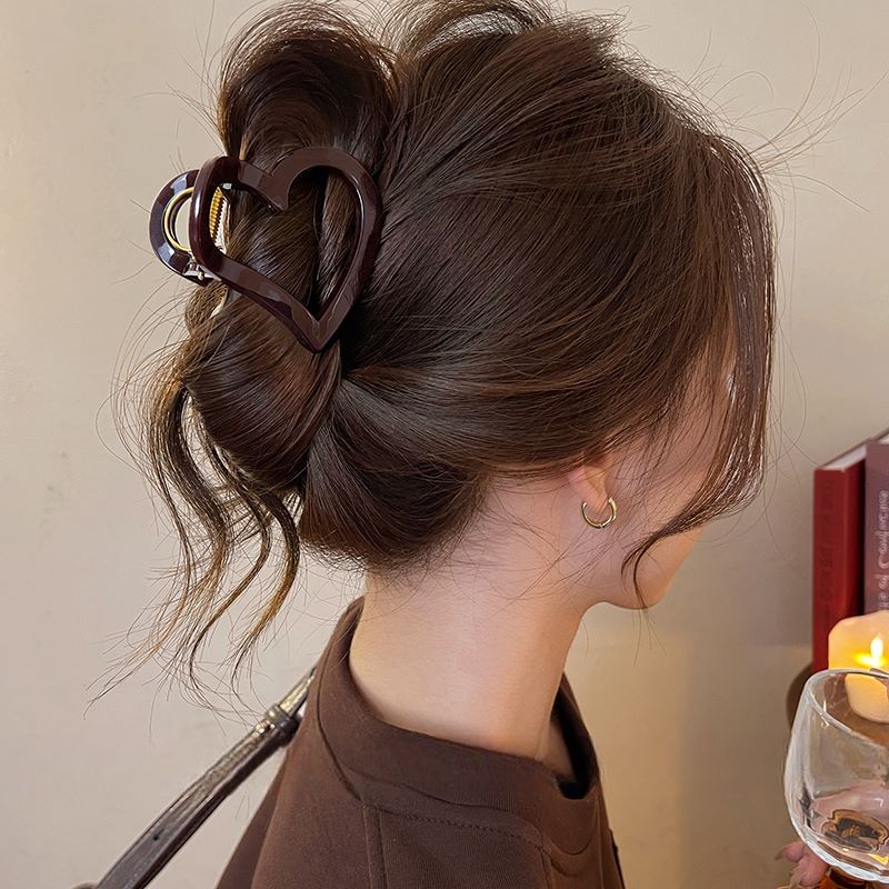 Heart Hair Plain Claw