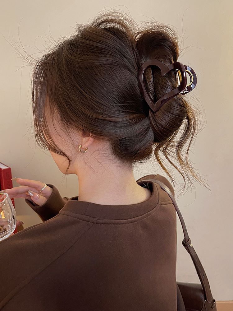 Heart Hair Plain Claw