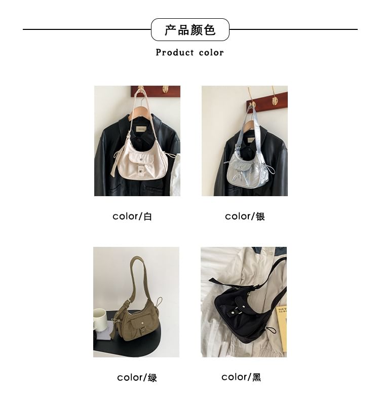 Bag Shoulder Drawstring Multi-Pocket