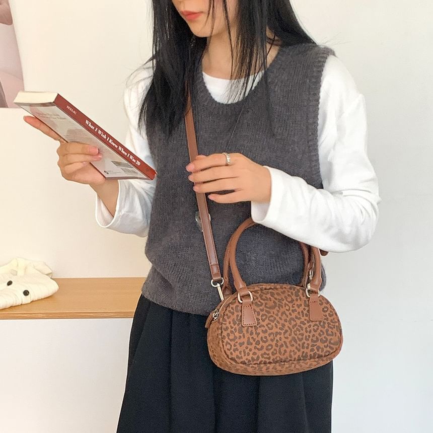 Shoulder Leopard Print Bag