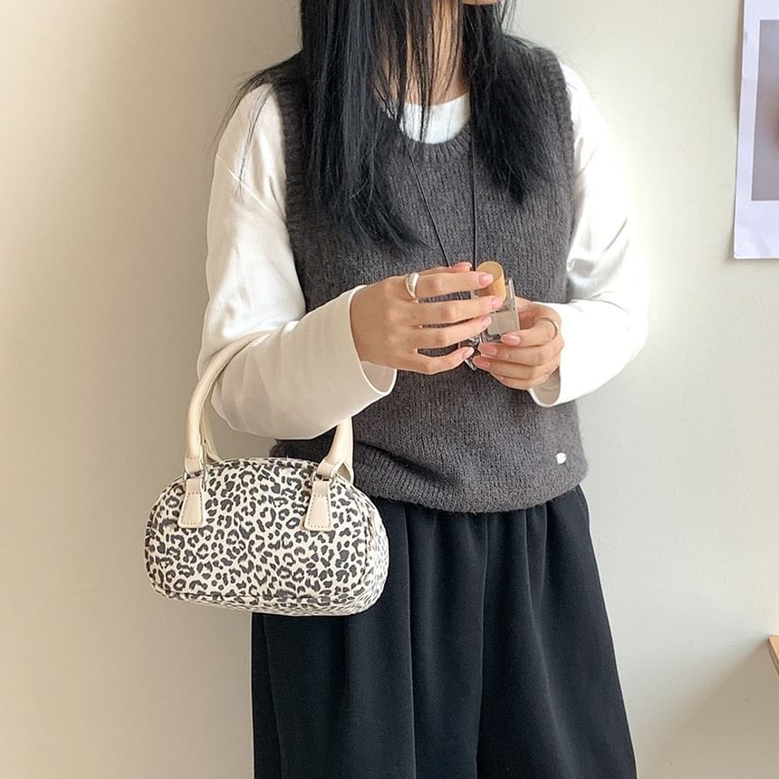 Shoulder Leopard Print Bag