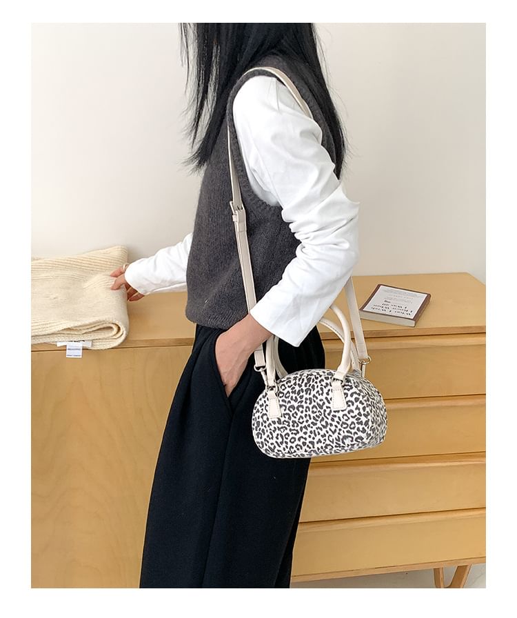 Shoulder Leopard Print Bag