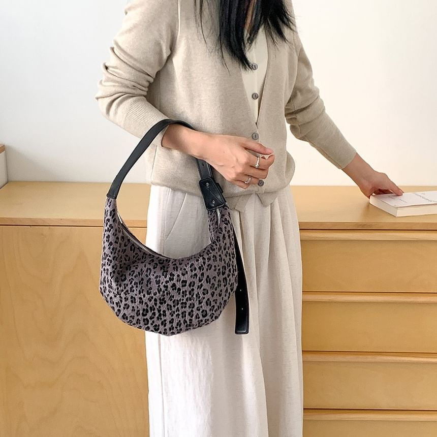 Leopard Print Shoulder Bag