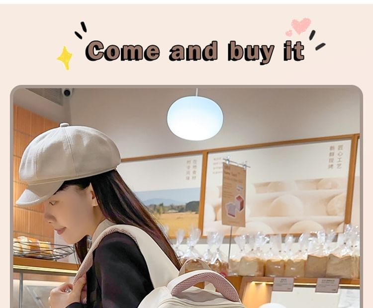 Cartoon Charm Bag Set Print Backpack Laptop / Nylon