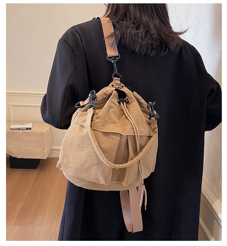 Drawstring Backpack Multi-Pocket