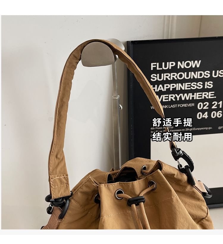 Drawstring Backpack Multi-Pocket