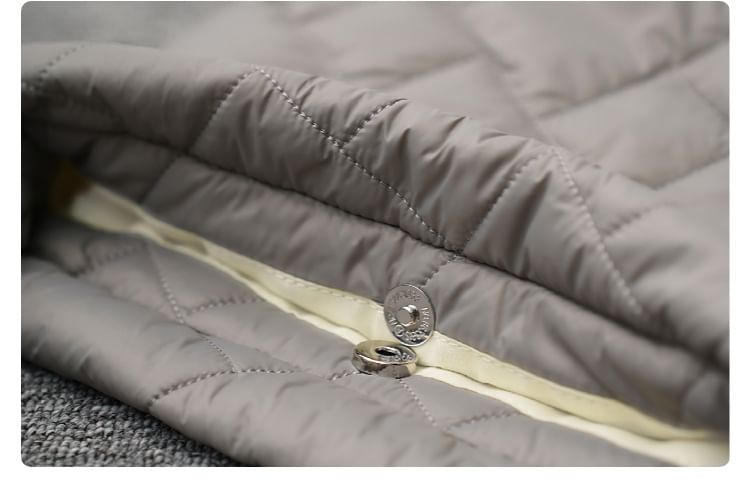 Tote Drawstring Plain Quilted Bag