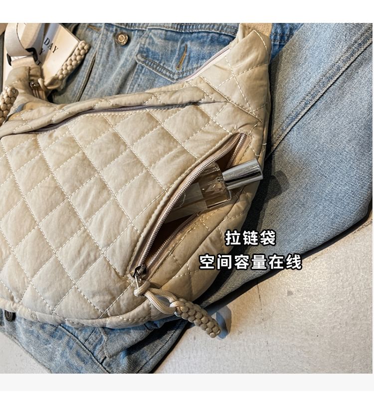 Quilted Crossbody Bag Plain