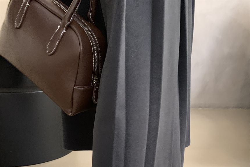 Patent Leather / Faux Penny Loafers