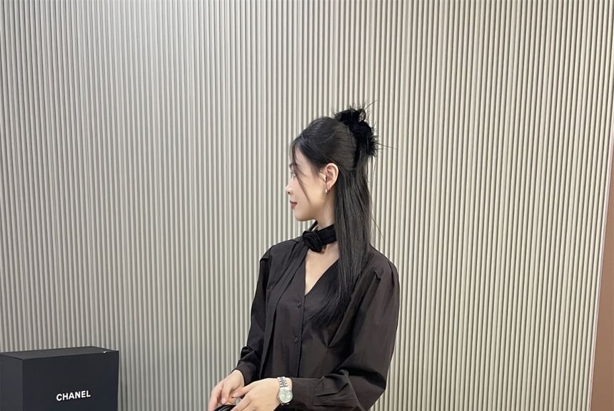 Leather Pointed Slingback Bow Toe Pumps Patent