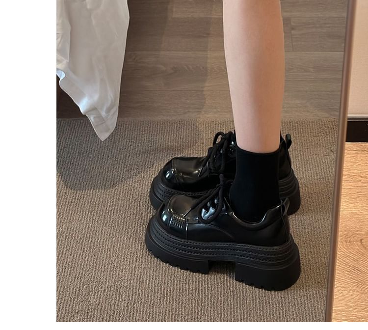 Up Shoes Platform Lace