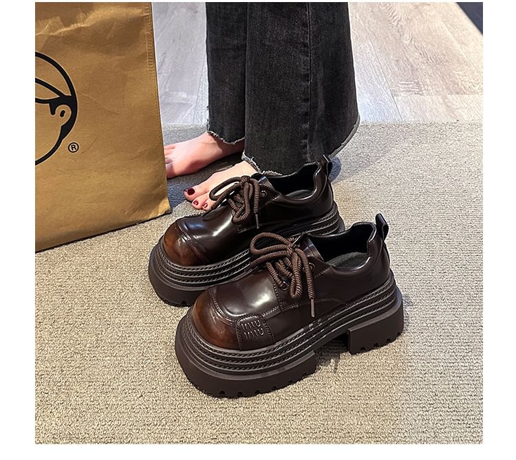 Up Shoes Platform Lace