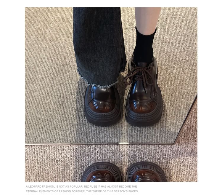 Up Shoes Platform Lace