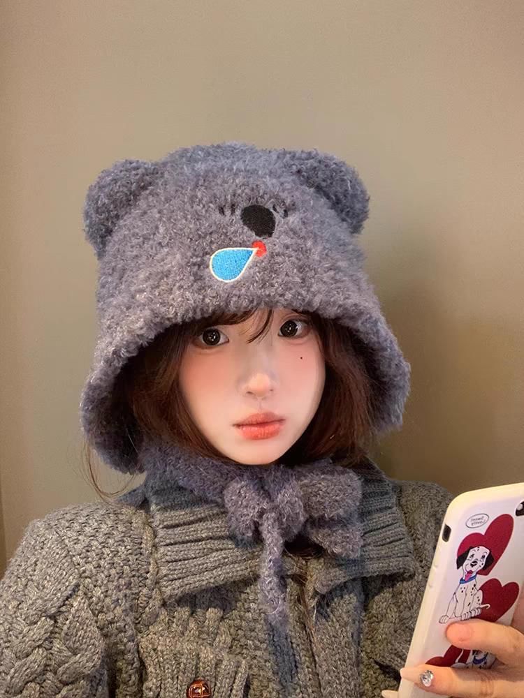 Hat Bonnet Koala Knit