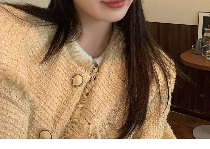 Hat Fluffy Bucket Knit