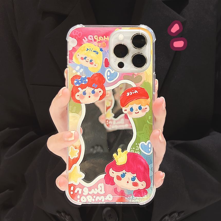 Case Cartoon Phone Mirrored