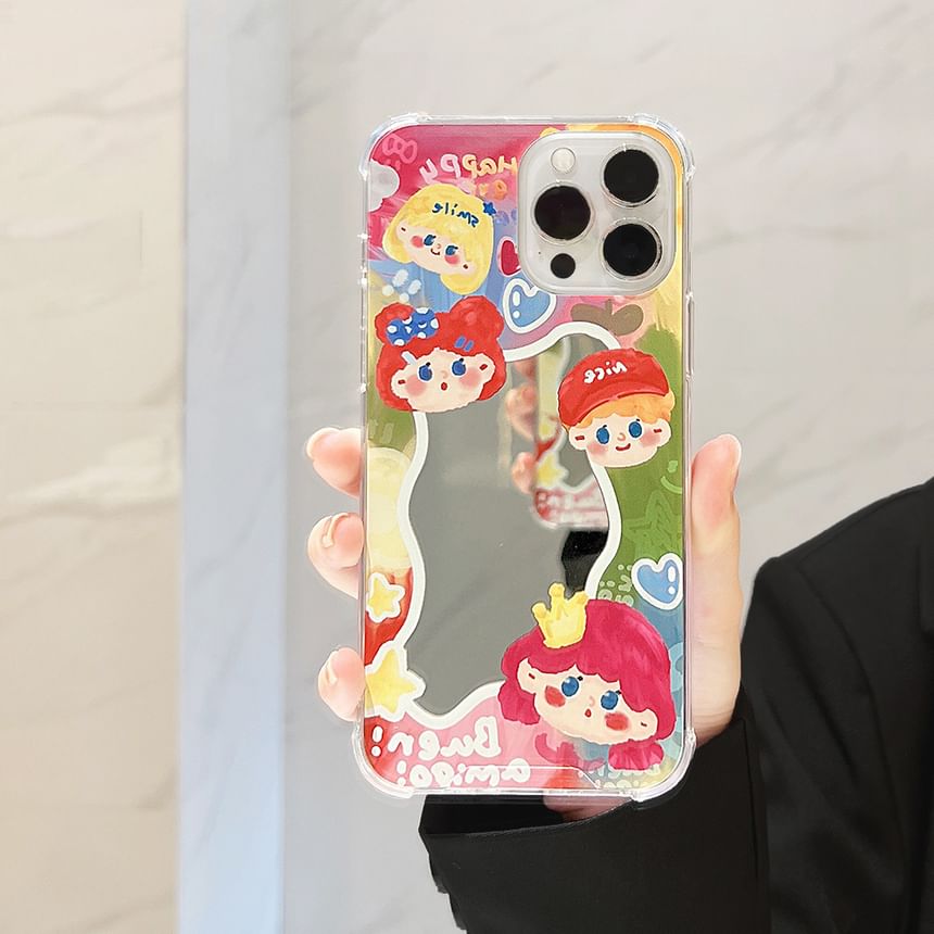 Case Cartoon Phone Mirrored