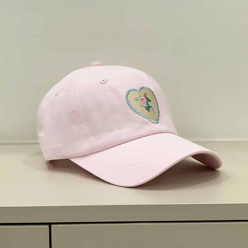 Embroidered Cap Floral