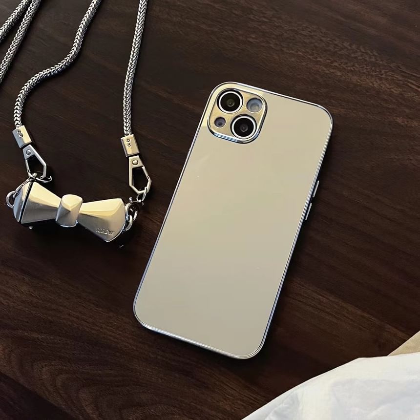Case On / Phone Clip Set Mirrored Strap Lanyard
