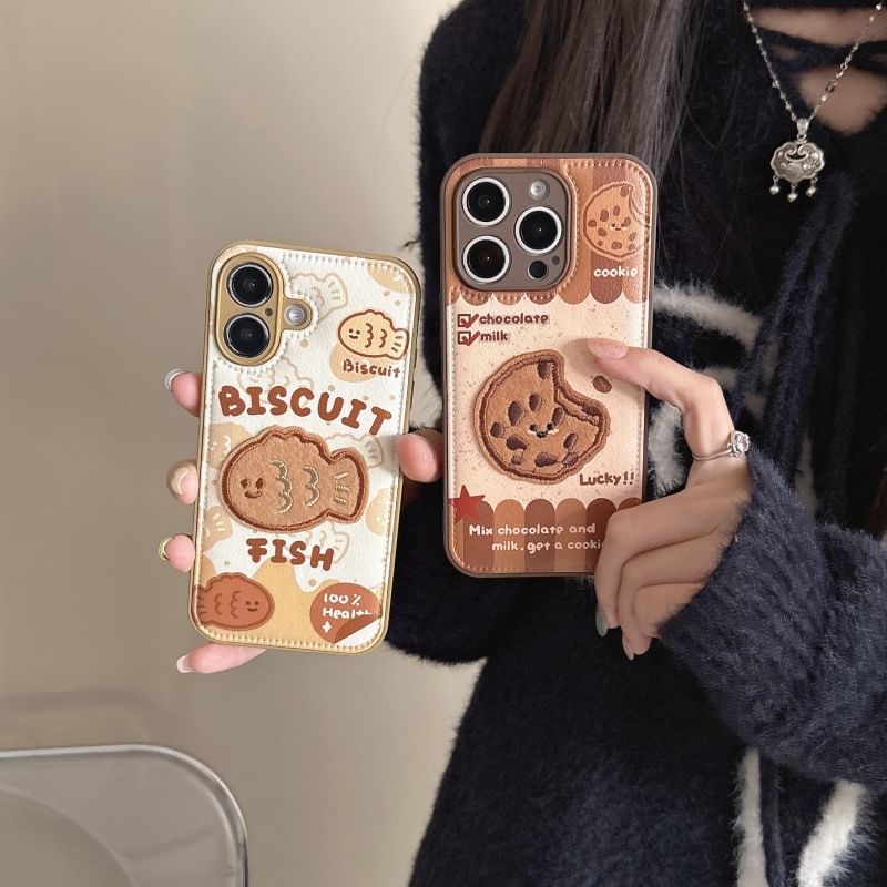 Phone Bakery Case Embroidered