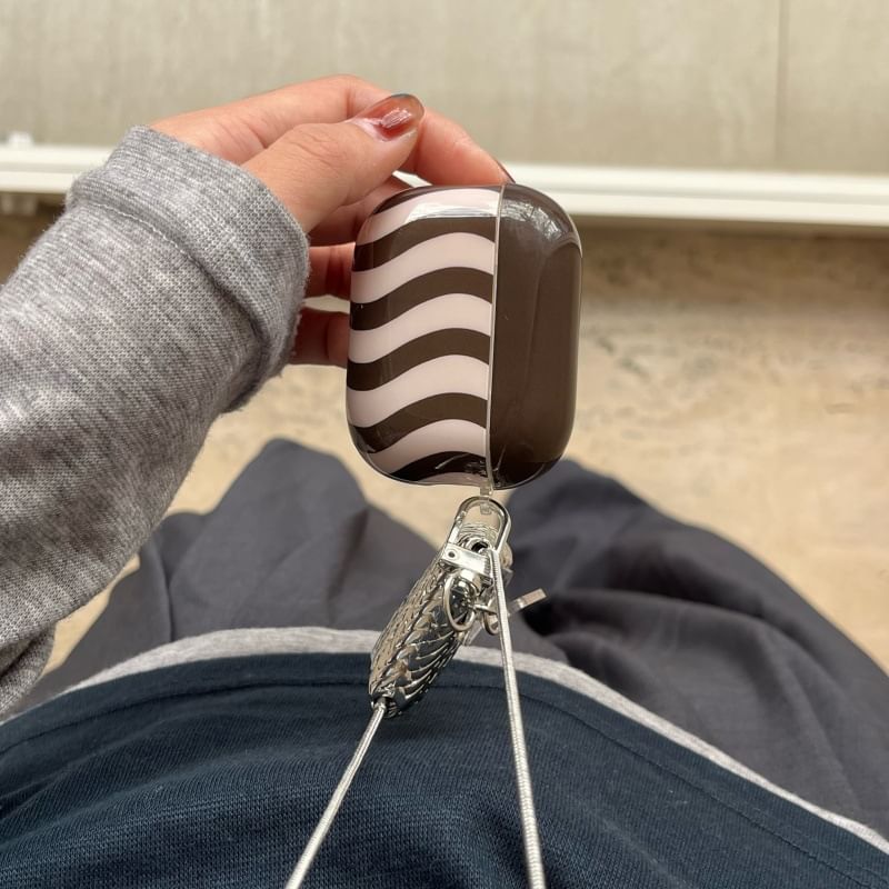 Charm Earphone Skin Case Pro Wavy / AirPods Set