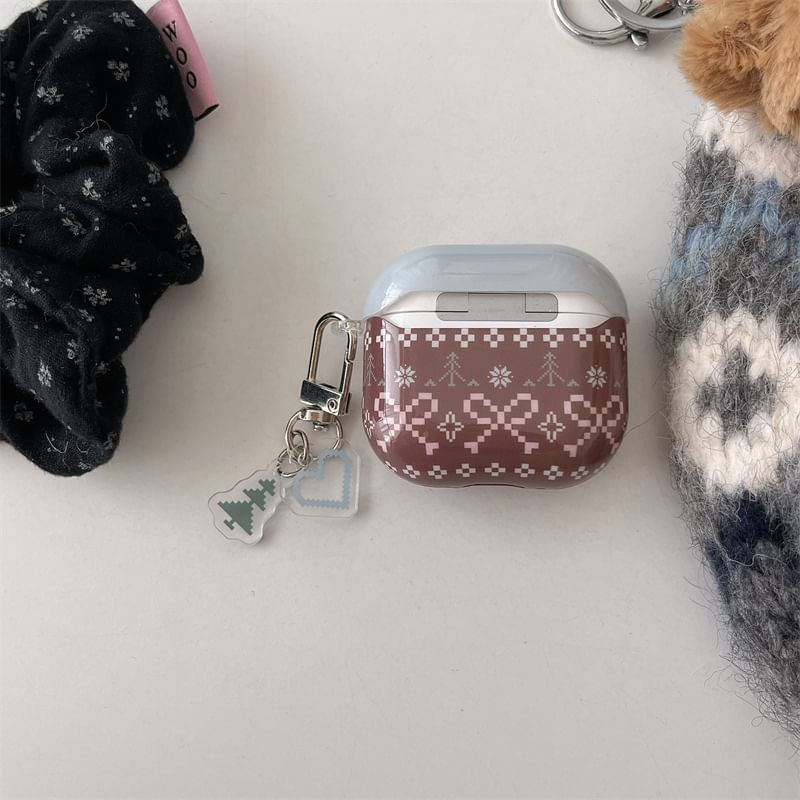 / Charm Skin Earphone Set Pro Case AirPods Bow