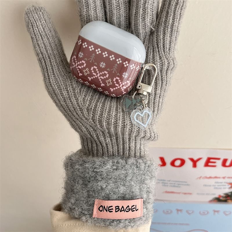 / Charm Skin Earphone Set Pro Case AirPods Bow