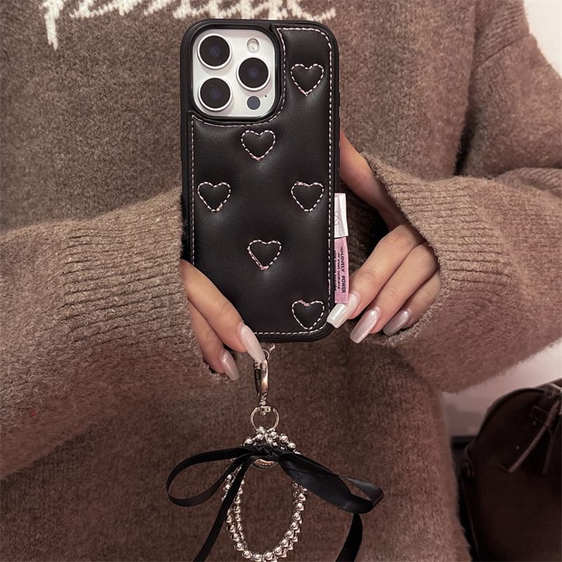 Phone Heart Set Case Strap /