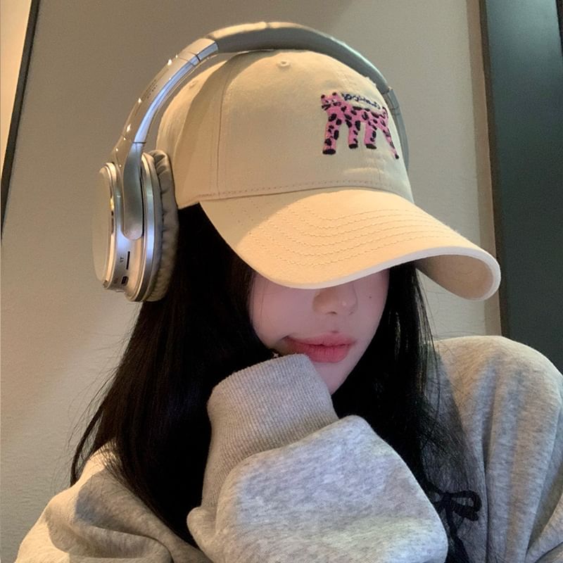 Cap Cat Embroidered Baseball