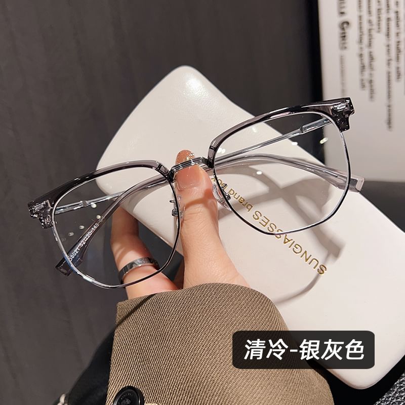 Blue Blocking Glasses Light Half Frame