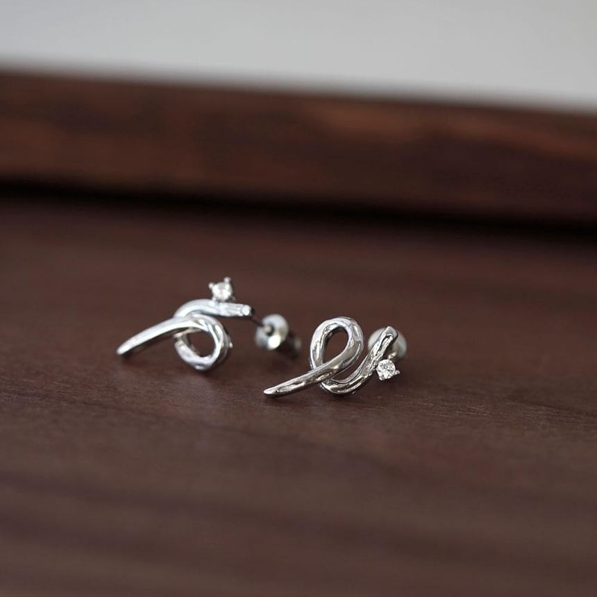 Silver Sterling Stud 925 Earring