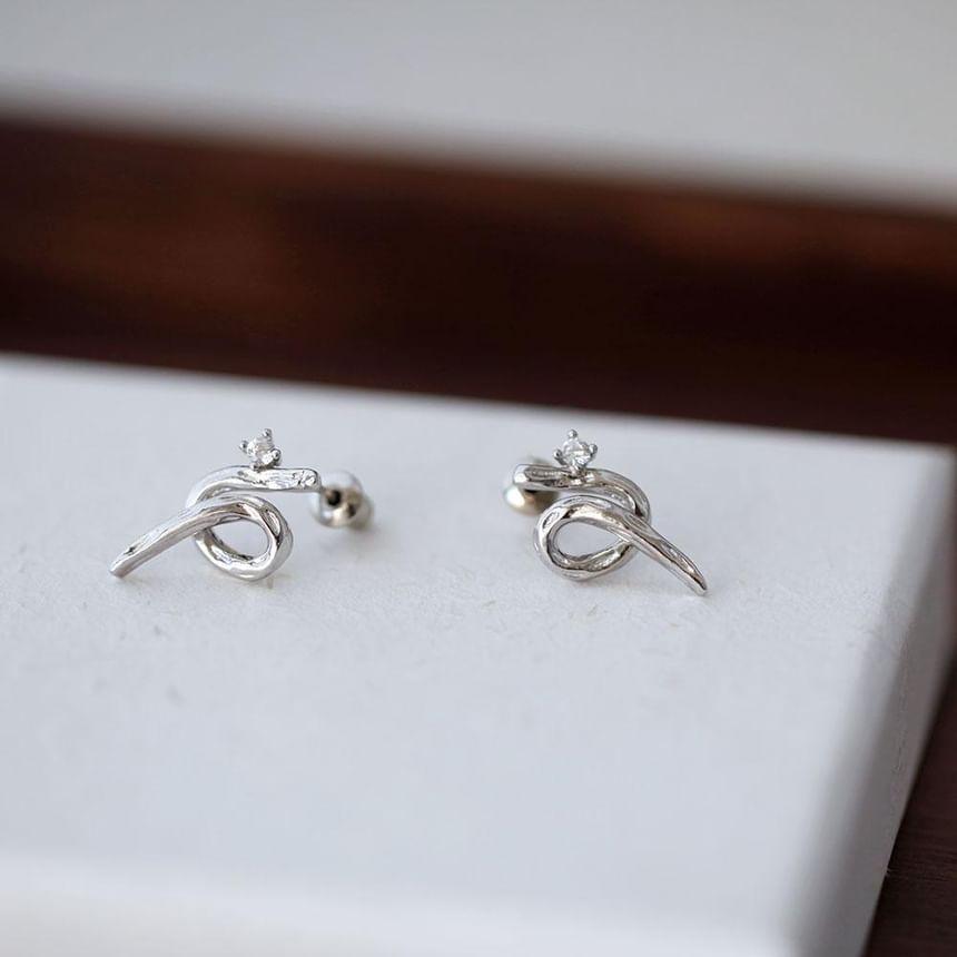 Silver Sterling Stud 925 Earring