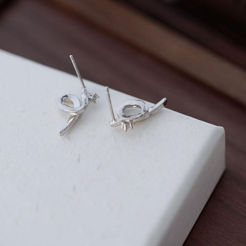 Silver Sterling Stud 925 Earring