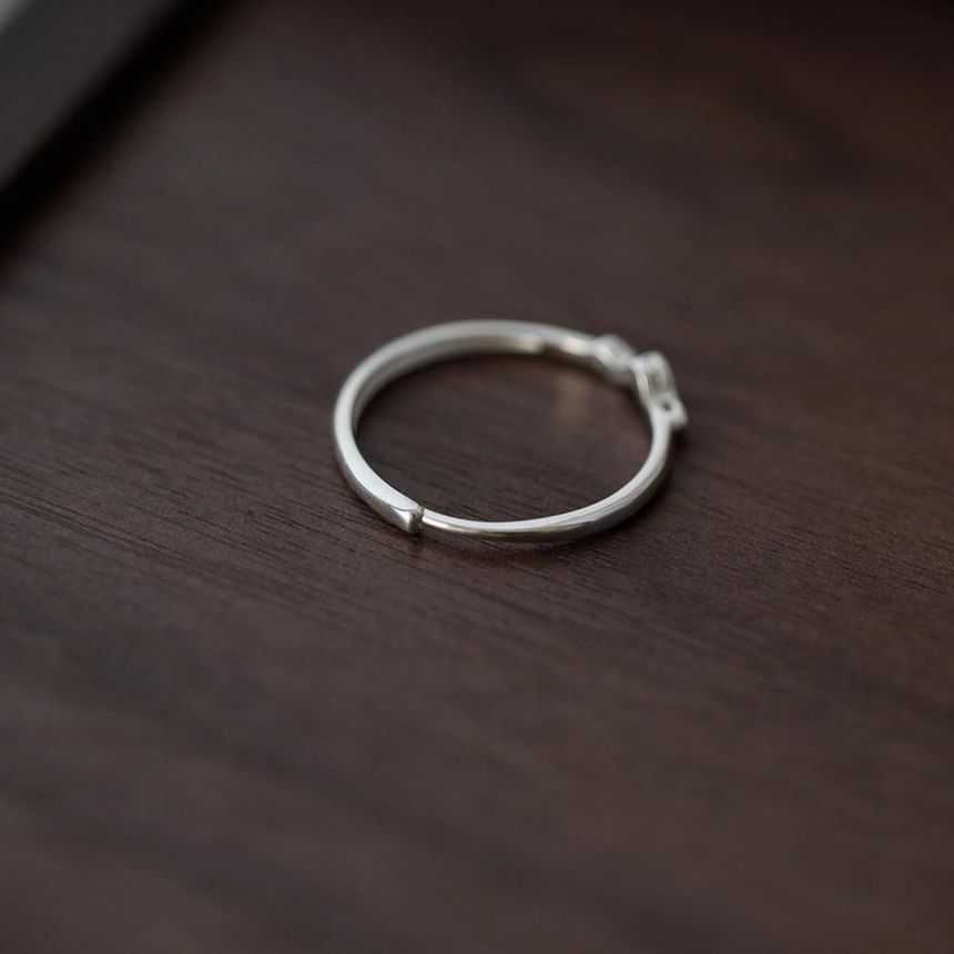 Sterling Ring 925 Heart Silver
